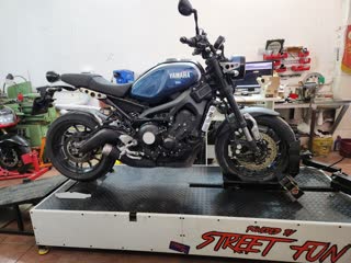 Раздушка и замер мощности yamaha xsr 900