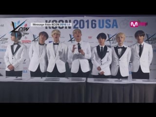 [video] 160819 bts and more @ message from kcon 2016 la