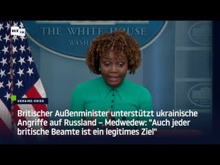 Weisses haus gegen angriffe auf russland – vereinigtes königreich dafür