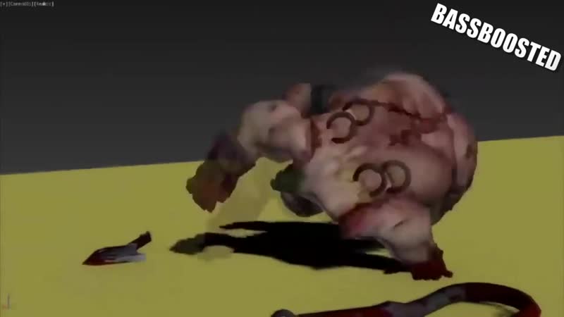 Пудж танцует брейк данс прямо на миду (bassboosted)