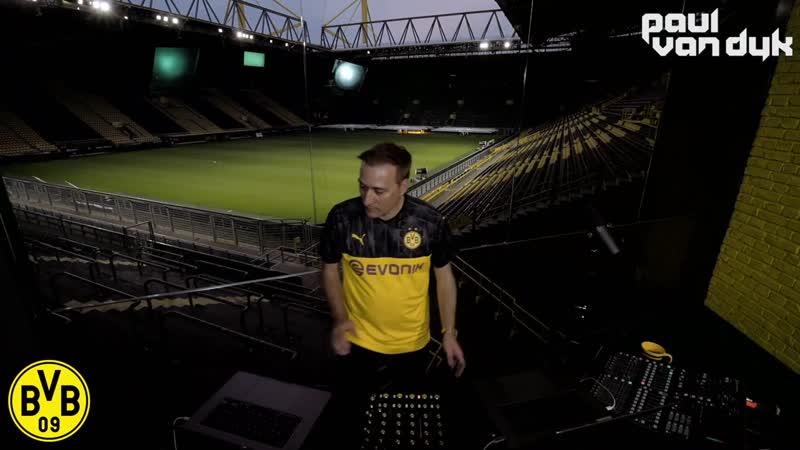 Paul van dyk @ bvb stadium in dortmund