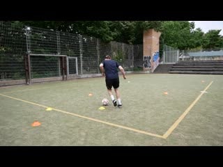 Schnelligkeit und dribbling trаainingsprogramm alleine tag 2