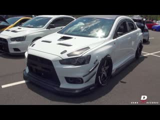 Modified mitsubishi lancer evo x panda junction