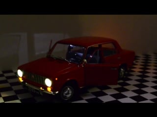 Fiat 124 vaz 2101 seat ist models (1 18 led tuning)