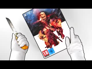 [therelaxingend] unboxing left alive ps4 collector's edition "mech edition" (metal gear solid artist)