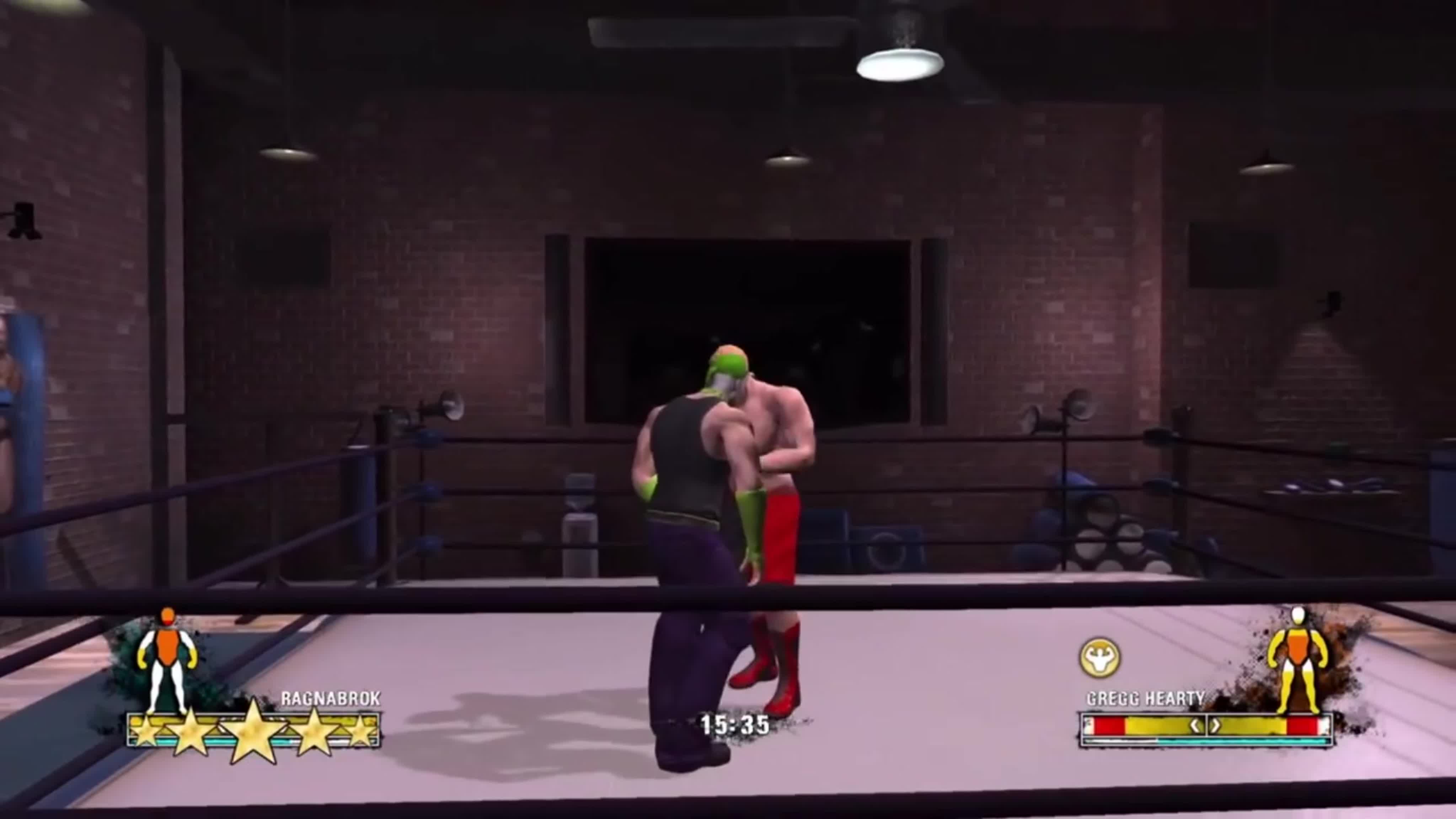 Wwe game 5 star wrestling jeff hardy vs brock lesnar lol