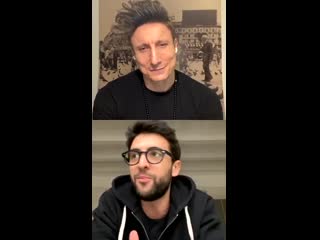 Instagram live piero barone by @billboarditalia 30/03/20