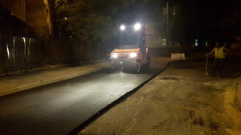 Асфальтирование проезжей части ул беговой проезд