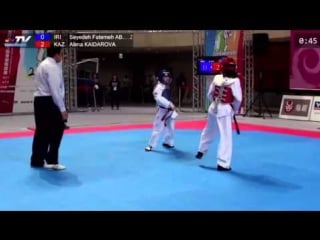 1st asian cadet taekwondo championships final female 29