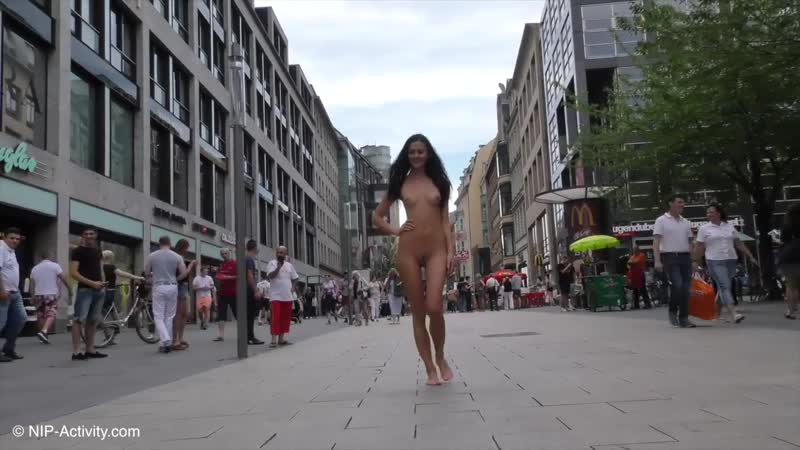 Nude walking in public
