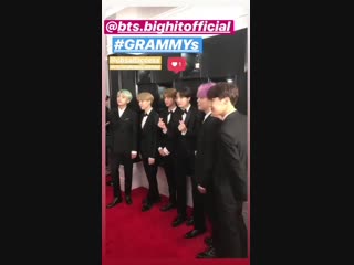 Cbs 인스타스토리 방탄소년단 bts grammys tearitupbts @bts twt