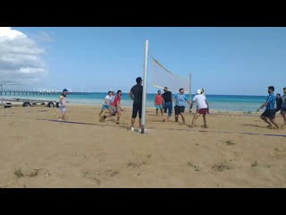 Limak cyprus delux hotel plaj voleybol turnuvası