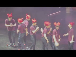 [fancam] 20160109 exoluxion #2 in singapore day 1 peter pan