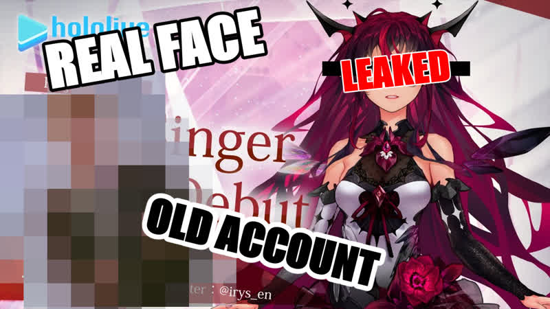 Irys before joining hololive real identity with photos and old  