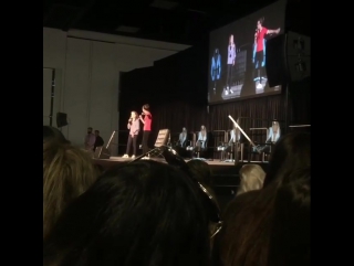 Millie bobby brown at the supanova expo in adelaide