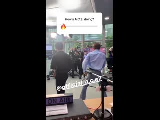 [video] 190718 greg priester instagram story update with a c e part 1 hows a c e doing