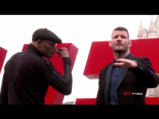 Fight night london silva vs bisping tower bridge face off