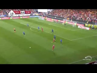 Oostende vs club brugge kv ● belgium jupiler league 5 8 2016 ● first half 720p