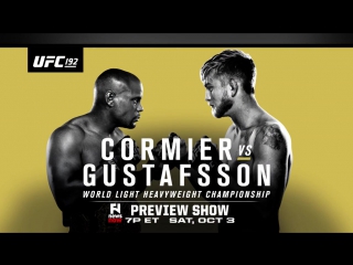 Ufc 192 daniel cormier vs alexander gustafsson fight network preview