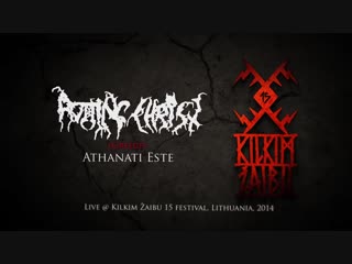 Rotting christ “athanati este “ live at kilkim žaibu 15