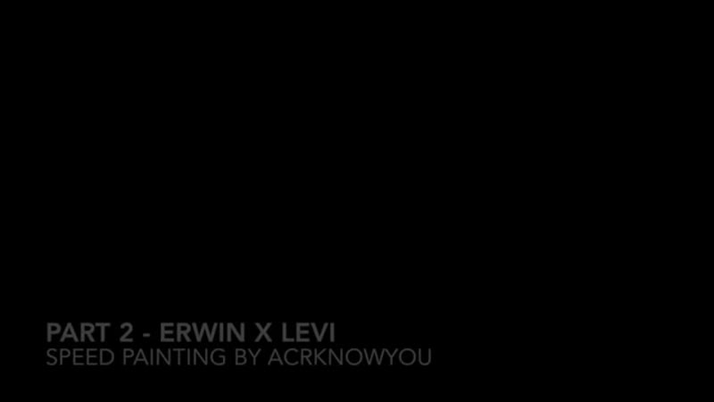 Erwin x levi speedpaint part 2