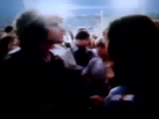 Jim morrison rare footage fans surround him in stadium(1968)