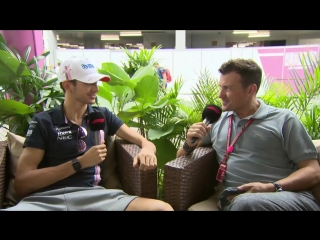 I idolised michael schumacher esteban ocon live interview