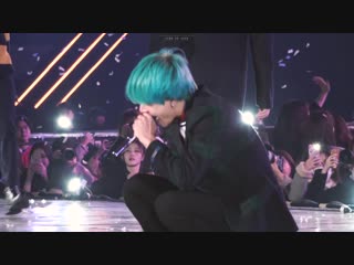 190115 sma 대상앵콜 idol 방탄소년단 bts v focus