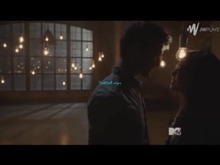 Teen wolf kissing scene scott and kira ( tyler posey & arden cho kiss ) 4x11 s4 e11