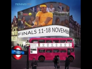 London calling @rafaelnadal becomes the first man to qualify for the 2018 nittoatpfinals!