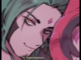 ↬ league of legends ; xayah x rakan