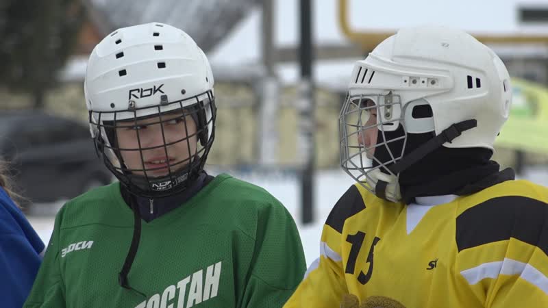 В уфе прошел турнир по русскому хоккею с мячом среди молодые команд