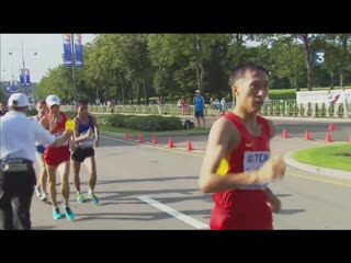 Campion kevin iaaf world championships 20km race walk