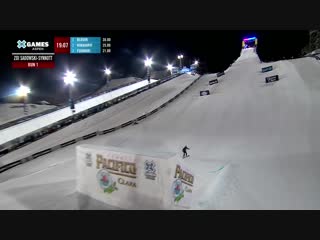 Zoi sadowski wins womens snowboard big air silver ¦ x games aspen 2019