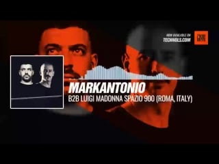 @djmarkantonio b2b @luigimadonna spazio 900 (roma, italy) #periscope #techno #music