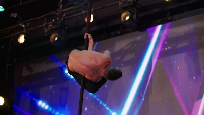 Preview saulo sarmiento takes pole dancing to a new level britain’s got talent 2016