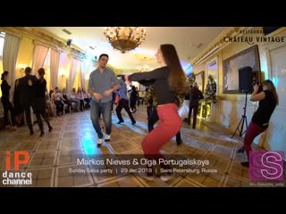 Markos nieves & olga portugalskaya || sunday salsa party