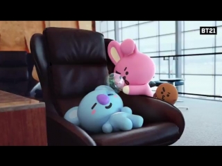 Give me 10 more sweet minutes please koya rj finalboardingcall find bt21 at incheonairport mp4