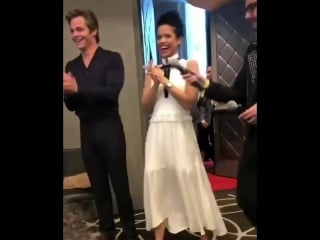 Chris pine with gugu mbatha raw