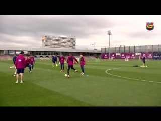 Fc barcelona training session back to training ahead of trip to betis