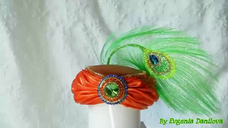 Тюрбан с пером full hd mp4