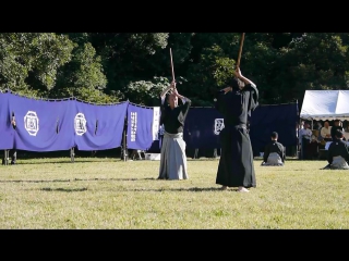 Katori shinto ryu iaijutsu kenjutsu bojutsu naginatajutsu meiji jingu demonstration 2015