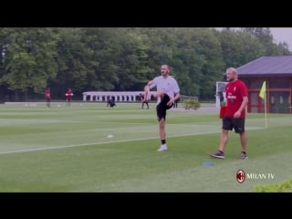 Pre season day 4 at milanello