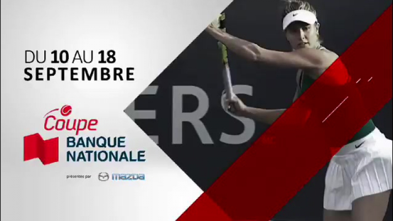 Coupe banque nationale quebec city 2016 genie bouchard intro