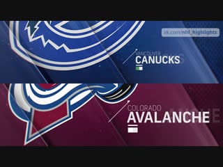 Vancouver canucks vs colorado avalanche feb 2, 2019 highlights hd