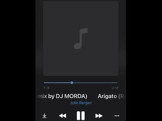 Сниппет julie bergan (remix dj morda)