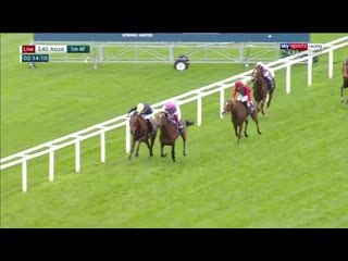 Spine tingling! enable wins the king george vi and queen elizabeth qipco stakes again in a titanic battle up the @ascot straight