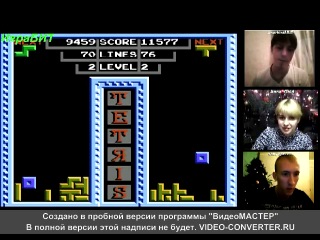 Стрим игры tetris (nes), sanyaperec vs anna gold