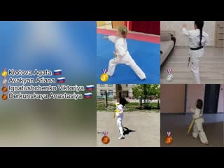 Girls 7 9 y o ii group chon ji, dan gun, do san