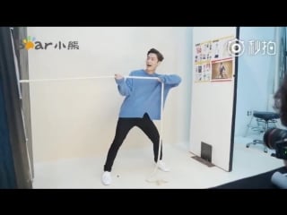 [video] 180205 lay @ bear appliance weibo update cf bts